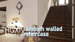 Break It Down Smooth Walled Staircase  FFXIV Housing Guide [upl. by Dawkins527]