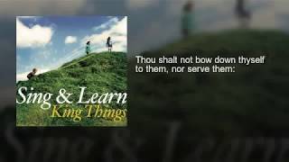 Exodus 20117 KJV with LYRICS [upl. by Eimmelc]