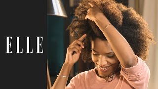 Cheveux crépus  les 9 outils indispensables┃ELLE Beauté [upl. by Petta625]