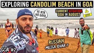 Goa Candolim Beach  Goa Tourist Places  Goa Tour [upl. by Wills649]