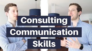 TALK LIKE A CONSULTANT  Top down communication explained management consulting skills [upl. by Buxton]