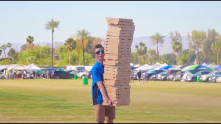 Pizza Boys Go Head to Head at Coachella [upl. by Eceryt763]