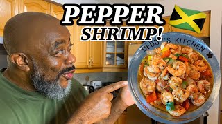 How to make Pepper Shrimp  Deddys Kitchen Style [upl. by Charles543]