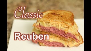 Classic Reuben Sandwich With Russian Dressing  Rockin Robin Cooks [upl. by Balfour]