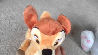 Bambi and Thumper Plush Review [upl. by Ethben]