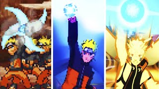 Evolution of Narutos RasenShuriken 20142020 [upl. by Mickey96]