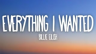 Billie Eilish  everything i wanted Lyrics [upl. by Orvas]