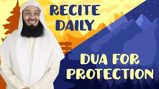 NEW  MUST READ  Simple Morning and Evening Protection recited by Mufti Menk [upl. by Sarita]