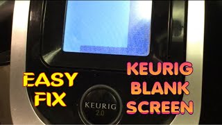 ✨ Keurig Coffee Maker  Broken SCREEN  Easy  Quick FIX ✨ [upl. by Rumpf]