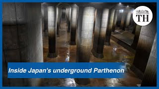 Inside Japans massive underground reservoir for flood control [upl. by Oskar]