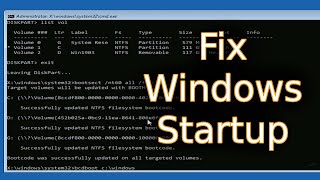 How to Fix Startup Repair in Windows 10  System Reserved [upl. by Novj306]