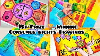 World Consumer Rights Day Drawing  Safety Drawing Safety Poster Drawing Competition [upl. by Jerrine746]