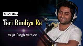 Teri Bindiya Re Karaoke With Female Voice [upl. by Servetnick628]