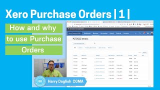 How to use purchase orders in Xero [upl. by Rheba]