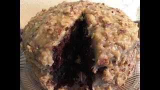 German Chocolate Cake Recipe  Southern Sassy Mama [upl. by Attirehs]