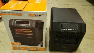 Life Smart Infraed Quartz Heater Review [upl. by Assek]