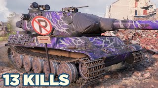 AMX M4 mle 54 • 13 KILLS • WoT Gameplay [upl. by Allard484]