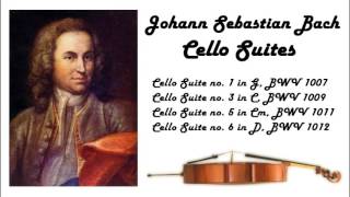 Johann Sebastian Bach  Cello suites in 432 Hz great for reading or studying [upl. by Christoforo]