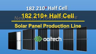 4K Solar Panel Manufacturing Process how to make solar panelMBB Half Cell [upl. by Far985]