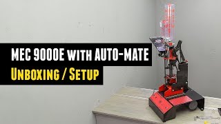 MEC 9000E Shotshell Reloader with AutoMate Unboxing and Setup [upl. by Aerdnu639]