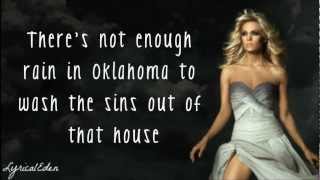 Carrie Underwood  Blown Away Lyrics [upl. by Arait893]