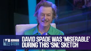 David Spade Was “Miserable” During This “Saturday Night Live” Sketch [upl. by Picardi]