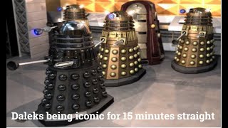 The Daleks being iconic for 15 minutes straight [upl. by Nylkaj]