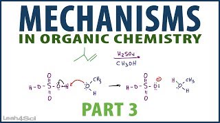 Organic Chemistry Reaction Mechanism Pattern Examples [upl. by Devy]