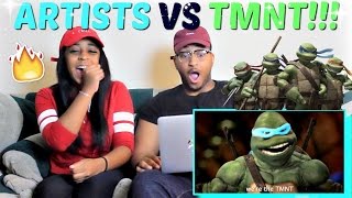 Epic Rap Battles of History Season 3 Finale quotArtists vs TMNTquot REACTION [upl. by Harrington354]