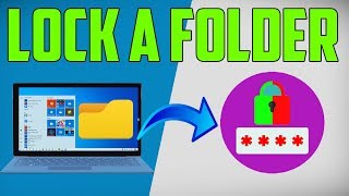 How To Lock A Folder With Password in Windows 10 [upl. by Suellen278]