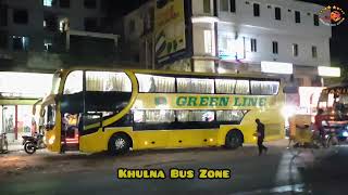 Green Line Sleeper Coach  KhulnaBusZone [upl. by Auqenes]