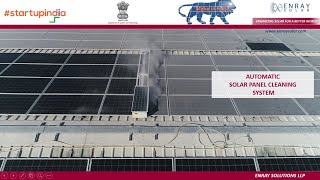 Enray Solar Automatic Solar Panel Cleaning System Product Overview [upl. by Finzer]