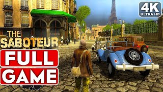 THE SABOTEUR Gameplay Walkthrough Part 1 FULL GAME 4K 60FPS PC  No Commentary [upl. by Tad]