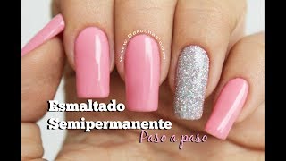 Clase 10 Esmaltado Semipermanente paso a paso ♥ Deko Uñas  Gel polish step by step [upl. by Okiruy235]