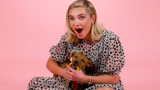 Florence Pugh The Puppy Interview [upl. by Wiese]