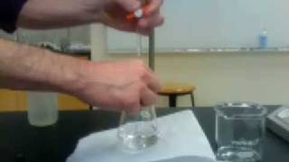 Phenolphthalein Titration [upl. by Yoccm818]