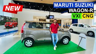 Maruti Suzuki WagonR VXI CNG Walkaround  Car Quest [upl. by Coy]