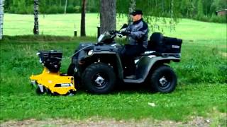 Rammy Flail mower 120 ATV Lawn mower ATV [upl. by Merrily]