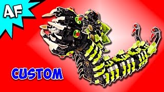 SUPPORT ON LEGO IDEAS Custom Lego Carnivorous Worm MOC Speed Build [upl. by Calv]