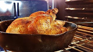 How To Cook ROAST CHICKEN  Oven Baked Chicken  How To Cook A Whole Chicken [upl. by Yretsym]