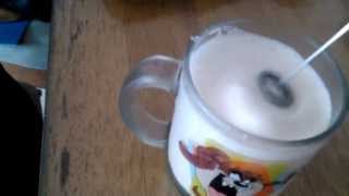 Aerolatte Review Frothing Cold Milk In Under 1 Minute [upl. by Annael625]