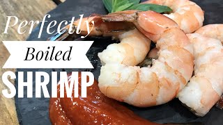 How to Boil Perfect Shrimp [upl. by Atinot]