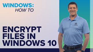 How to Secure Files and Folders in Windows 10 with Encryption [upl. by Jane]